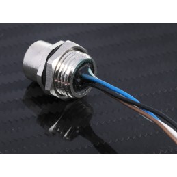 1 pcs - RS PRO Circular Connector, 4 Contacts, Panel Mount, M12 Connector, Socket, Female, IP67