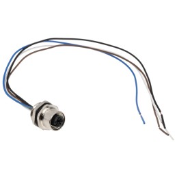 1 pcs - RS PRO Circular Connector, 4 Contacts, Panel Mount, M12 Connector, Socket, Female, IP67