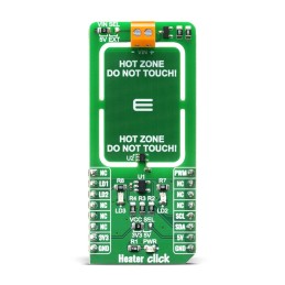 1 pcs - MikroElektronika Heater Click Temperature Sensor Temperature Sensor Board for MCP3221, TMP235