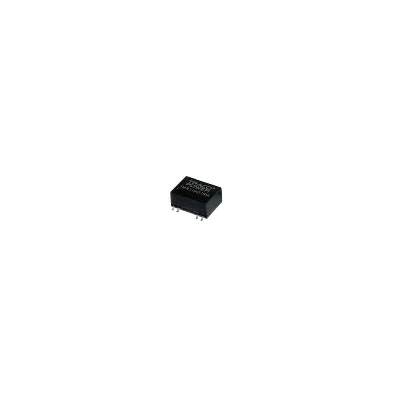 1 pcs : TMR 1-2423SM - Isolated DC/DC Converters - SMD Product Type: DC/DC, Package Style: SMD, Output Power (W): 1, Input Volta