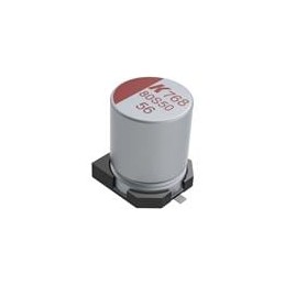 1 pcs : A768MS277M1VLAS022 - Aluminium Organic Polymer Capacitors 35Vol 270uF SMD 2KHr ESR22 mOhms AECQ200