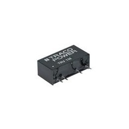 1 pcs : TRV 1-0523M - Isolated DC/DC Converters - Through Hole 1W 4.5-5.5Vin +/-15V 34mA SIP Iso
