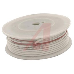 1 pcs - Alpha Wire 39X1825 Series White 0.75 mm² Hook Up Wire, 18 AWG, 19/0.25 mm, 30.5m, Silicone Insulation