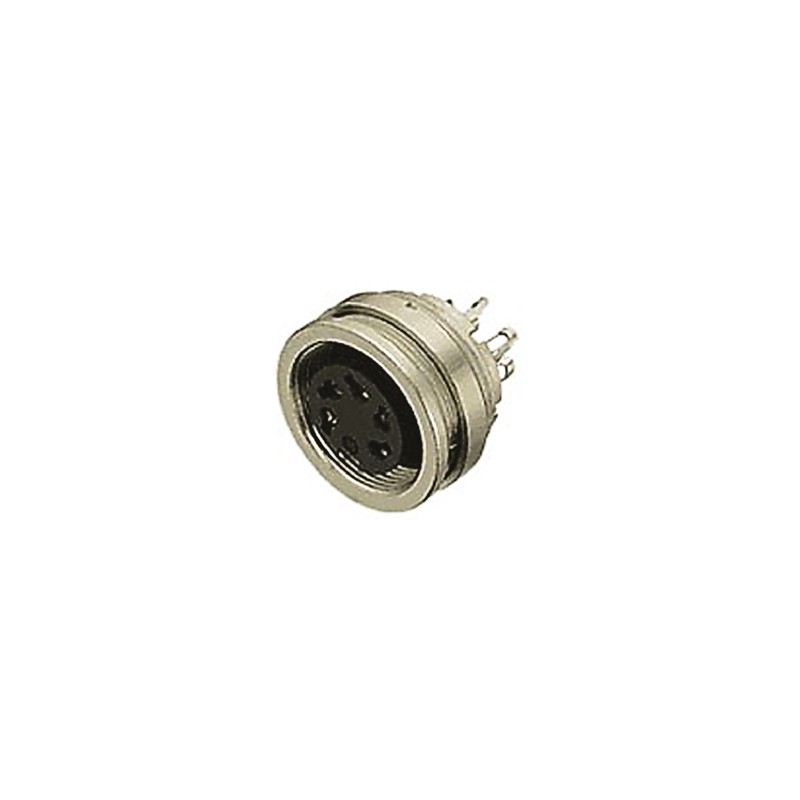 50 pcs - Binder Circular Connector, 19 Contacts, Panel Mount, M16 Connector, Plug, Female, IP67, 713 Series