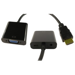 1 pcs - NEWLINK HDMI (SOURCE) TO VGA (DISPLAY)