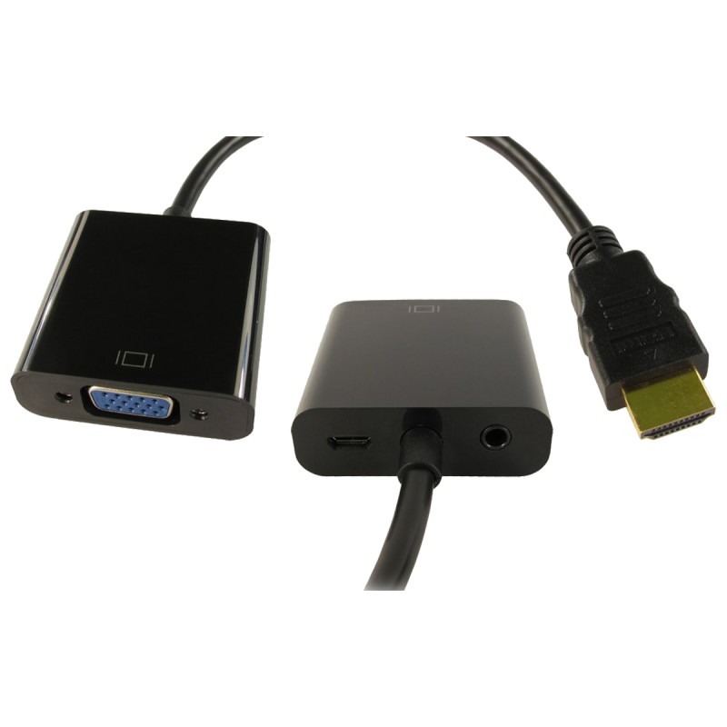 1 pcs - NEWLINK HDMI (SOURCE) TO VGA (DISPLAY)