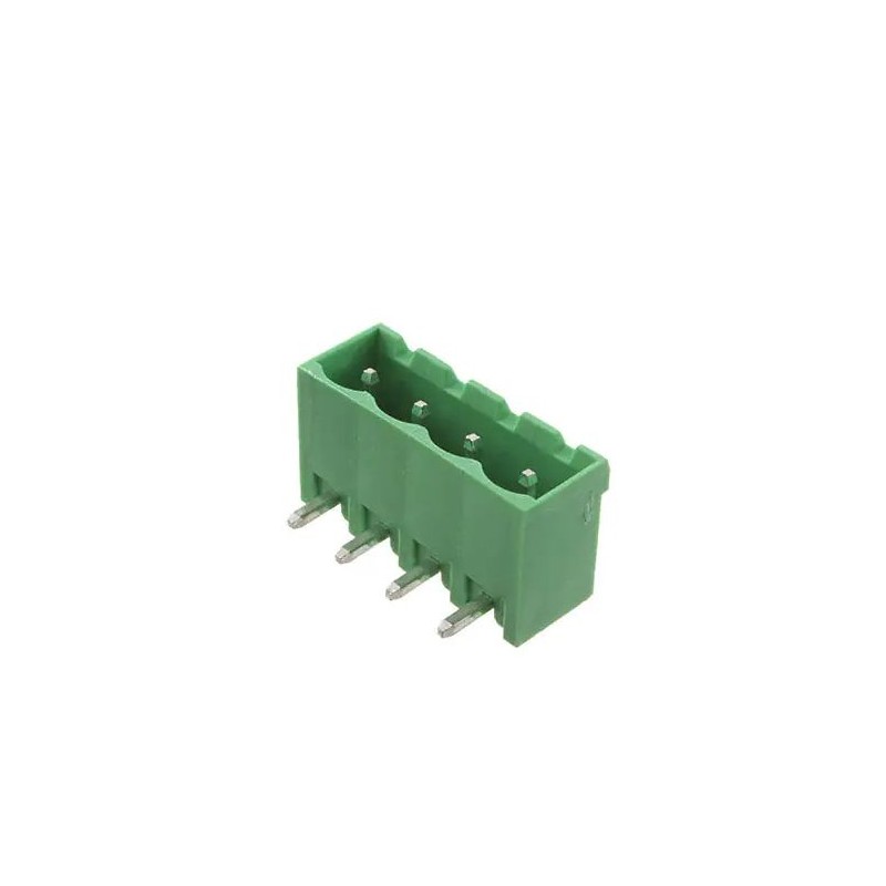 1 pcs - RS PRO 5.08mm Pitch 4 Way Pluggable Terminal Block, Header, Through Hole