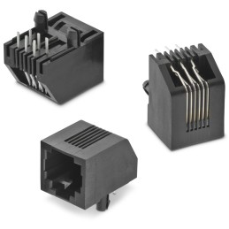 1 pcs - Wurth Elektronik WR-MJ Series Female RJ45 Connector, PCB Mount