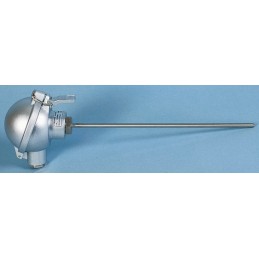 1 pcs - Correge PT100 RTD Sensor, 6mm Dia, 250mm Long, 3 Wire, Probe, Class A +500°C Max