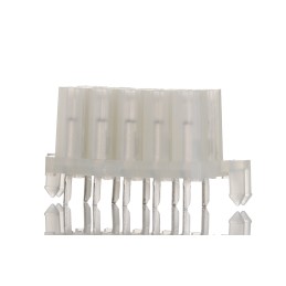 1 pcs - Molex Mini-Fit BMI Series Straight Through Hole Mount PCB Socket, 10-Contact, 2-Row, 4.2mm Pitch, Solder Termination