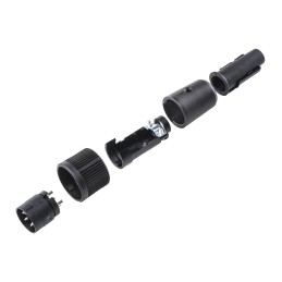 50 pcs - binder Circular Connector, 4 Contacts, Cable Mount, Miniature Connector, Plug, Male, IP40, 678 Series