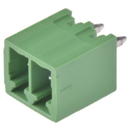 1 pcs - Wurth Elektronik 3.5mm Pitch 2 Way Pluggable Terminal Block, Header, Through Hole, Solder Termination