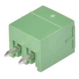 1 pcs - Wurth Elektronik 3.5mm Pitch 2 Way Pluggable Terminal Block, Header, Through Hole, Solder Termination