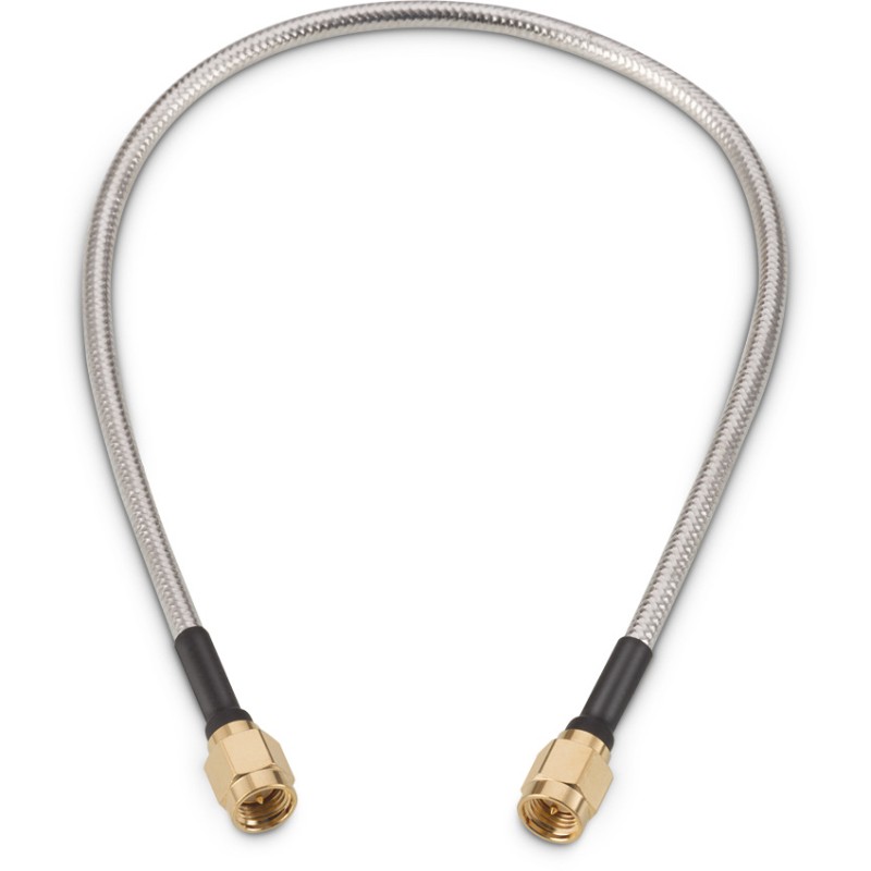 10 pcs - Wurth Elektronik Male SMA to Male SMA Coaxial Cable, 152.4mm, Terminated