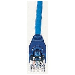 1 pcs - Brand-Rex Cat5e Straight Male RJ45 to Straight Male RJ45 Ethernet Cable, U/UTP, Blue LSZH Sheath, 5m