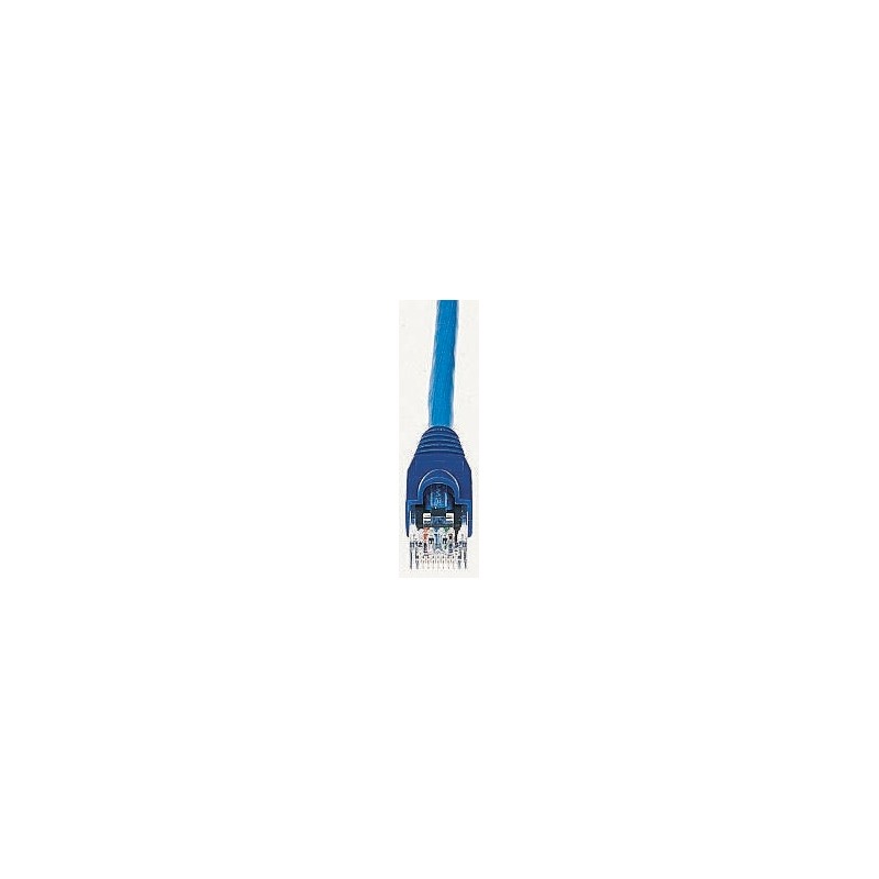 1 pcs - Brand-Rex Cat5e Straight Male RJ45 to Straight Male RJ45 Ethernet Cable, U/UTP, Blue LSZH Sheath, 5m