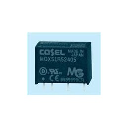 1 pcs : MGXS1R52405 - Isolated DC/DC Converters - Through Hole 1.5W 6-60Vin 5V 0.3A PCB mnt SIP