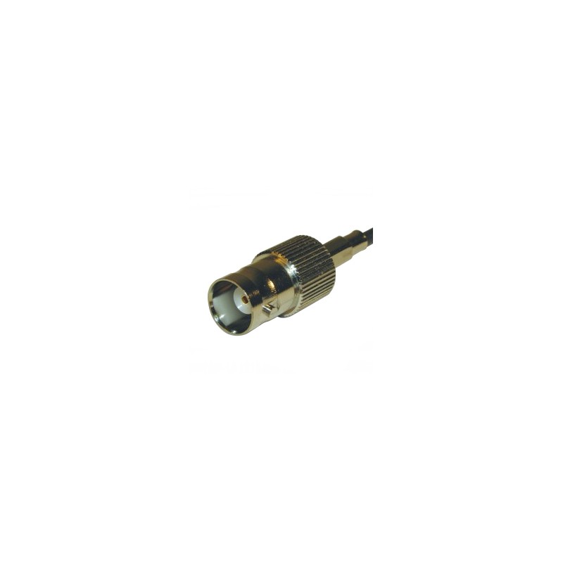 1 pcs - Amphenol RF BNC Series, jack Cable Mount BNC Connector, 50Ω, Solder Termination, Straight Body