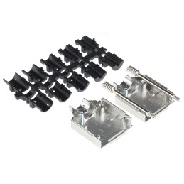 1 pcs - HARTING Metal D Sub Backshell, 9 Way