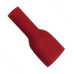 1000 pcs - RS PRO Red Insulated Female Spade Connector, Receptacle, 6.3 x 0.8mm Tab Size, 0.5mm² to 1.5mm²