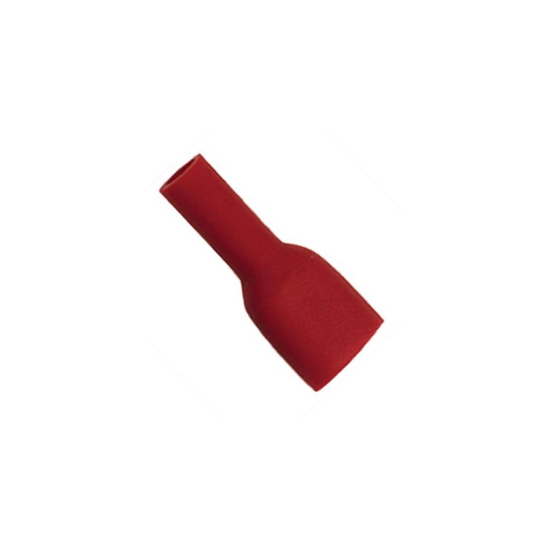 1000 pcs - RS PRO Red Insulated Female Spade Connector, Receptacle, 6.3 x 0.8mm Tab Size, 0.5mm² to 1.5mm²