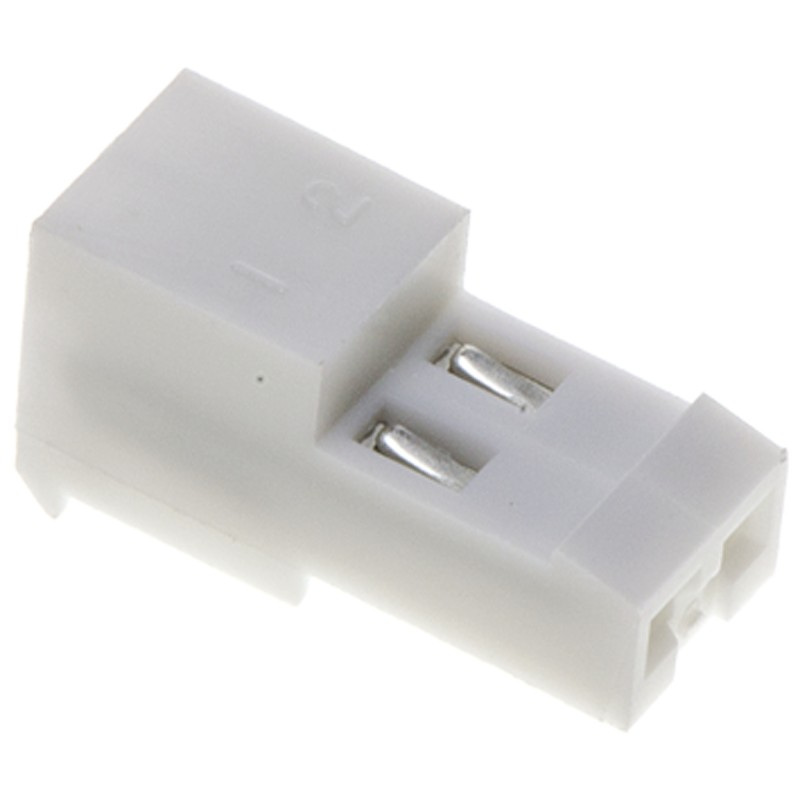 10 pcs - TE Connectivity 2-Way IDC Connector Socket for Cable Mount, 1-Row
