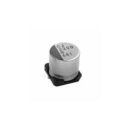 1 pcs : PCJ1A151MCL1GS - Aluminium Organic Polymer Capacitors 10volts 150uF AEC-Q200