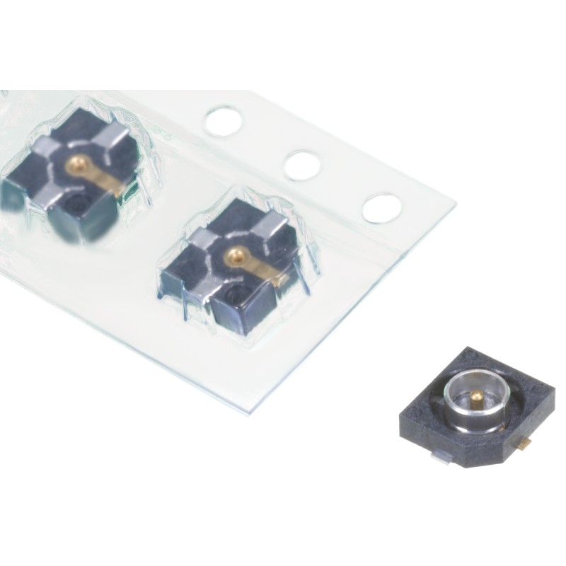 1 pcs - Hirose, Plug Surface Mount Low Profile Coaxial Connector, Solder Termination, Straight Body