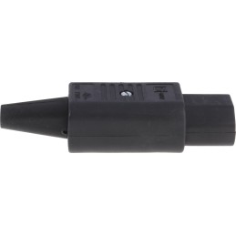 1 pcs - Schurter C13 Cable Mount IEC Connector Socket, 10A, 250 V