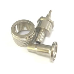 1 pcs - RS PRO, Plug Cable Mount UHF Connector, 50Ω, Cable Termination, Straight Body