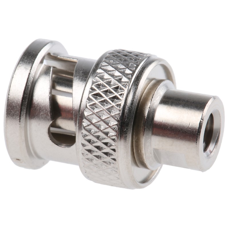 1 pcs - Radiall, Plug Cable Mount BNC Connector, 75Ω, Clamp Termination, Straight Body