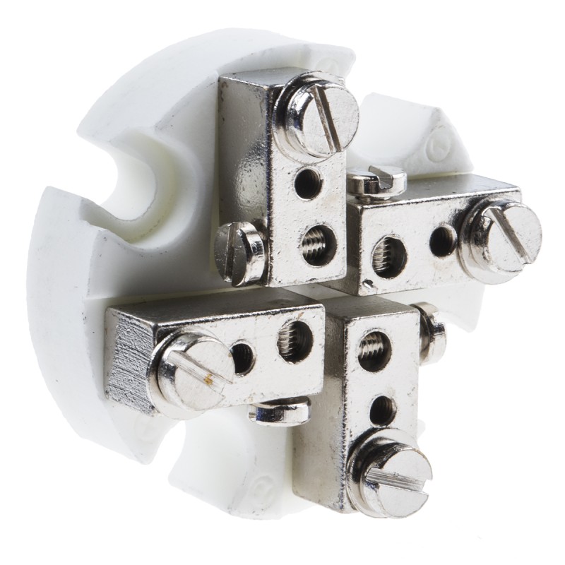 1 pcs - RS PRO Screw Thermocouple Terminal Block for Use with Terminal Block Head, RoHS Compliant Standard