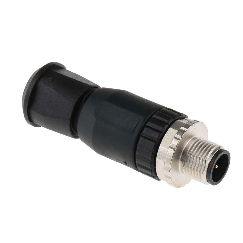 1 pcs - Murrelektronik Circular Connector, 5 Contacts, Cable Mount, M12 Connector, Plug, Male, IP67, 7000 Series