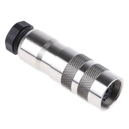 50 pcs - Binder Circular Connector, 19 Contacts, Cable Mount, M16 Connector, Plug, Female, IP67, 423 Series