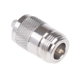 1 pcs - Telegartner, jack Cable Mount N Connector, 50Ω, Crimp Termination, Straight Body