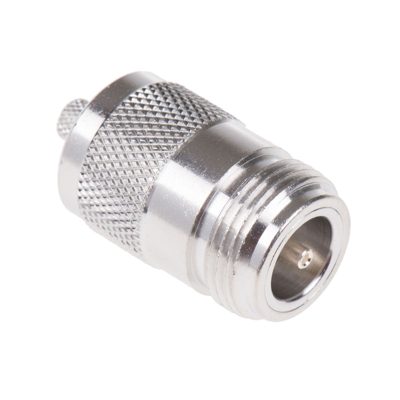 1 pcs - Telegartner, jack Cable Mount N Connector, 50Ω, Crimp Termination, Straight Body