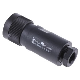 50 pcs - binder Circular Connector, 4 Contacts, Cable Mount, Socket, Female, IP67, 693 Series