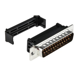 1 pcs - RS PRO 25 Way Cable Mount D-sub Connector Plug, 2.77mm Pitch