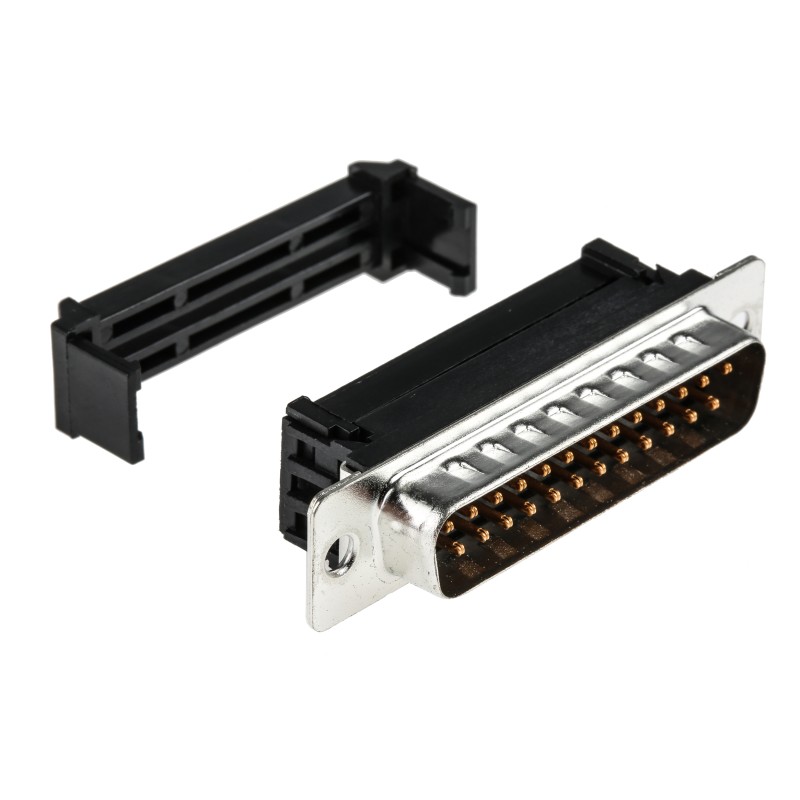 1 pcs - RS PRO 25 Way Cable Mount D-sub Connector Plug, 2.77mm Pitch