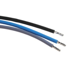 1 pcs - ZF Button Micro Switch, Lead Wire Terminal, 100 mA @ 30 V dc, SPDT, IP6K7