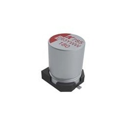 1 pcs : A785MW477M1VLAS015 - Aluminium Organic Polymer Capacitors 35V 470uF SMD 150C ESR15mOhms AEC-Q200