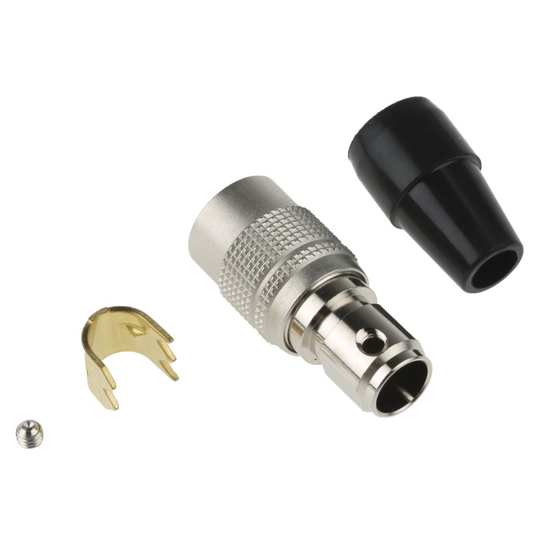 1 pcs - Hirose Circular Connector, 6 Contacts, Cable Mount, Miniature Connector, Socket, Female, HR10 Series