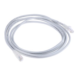 1 pcs - RS PRO Cat5e Male RJ45 to Male RJ45 Ethernet Cable, U/UTP, Grey PVC Sheath, 3m