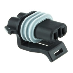 1 pcs - Delphi, Metri-Pack 150 Automotive Connector Socket 2 Way, Crimp Termination