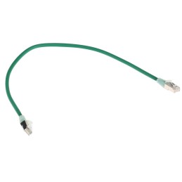 1 pcs - RS PRO Cat6 Male RJ45 to Male RJ45 Ethernet Cable, F/UTP, Green LSZH Sheath, 0.5m