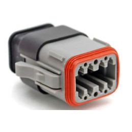 150 pcs - Amphenol Industrial, AT Automotive Connector Plug 8 Way, Crimp Termination