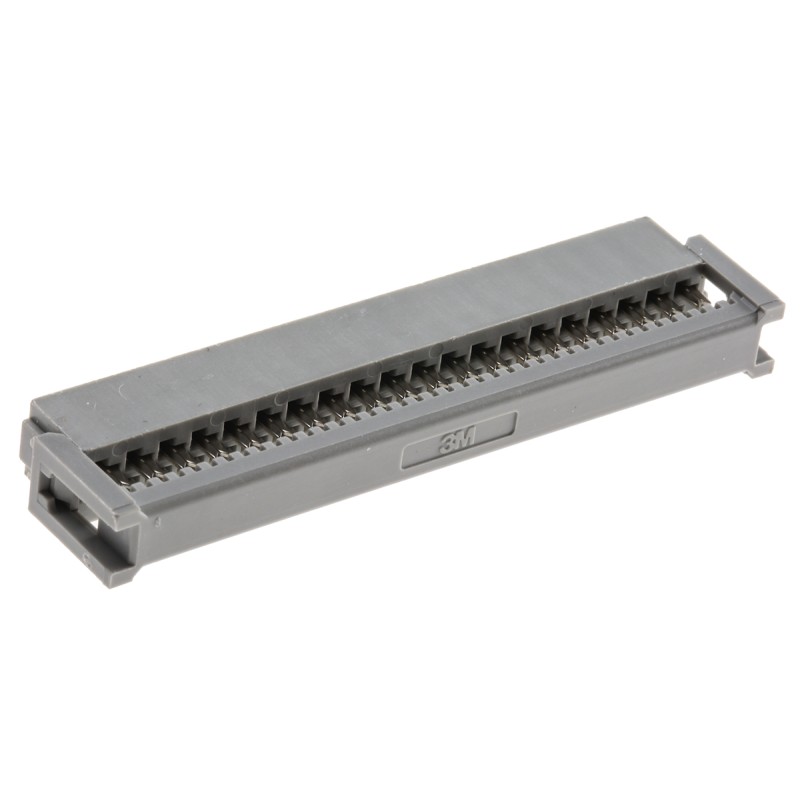 1 pcs - 3M 40-Way IDC Connector Socket for Cable Mount, 2-Row