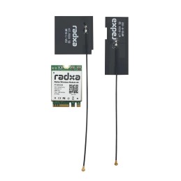 1 pcs - Okdo M.2 Wireless Module A8 for ROCK 3A, ROCK 5A, ROCK 5B, WiFi 6, BT5.2