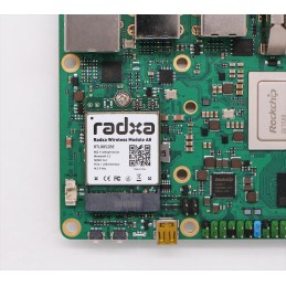 1 pcs - Okdo M.2 Wireless Module A8 for ROCK 3A, ROCK 5A, ROCK 5B, WiFi 6, BT5.2