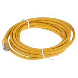 1 pcs - RS PRO Cat6 Male RJ45 to Male RJ45 Ethernet Cable, S/FTP, Yellow PVC Sheath, 3m
